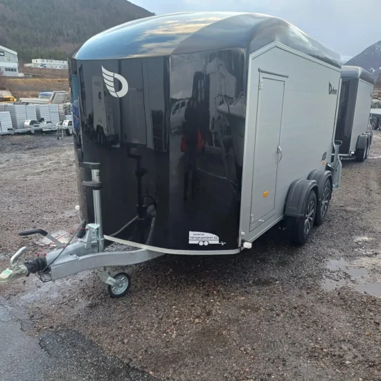Anhänger Debon Roadster 700 - Kofferanhänger mit Auffahrklappe & Seitentür – Bild 2