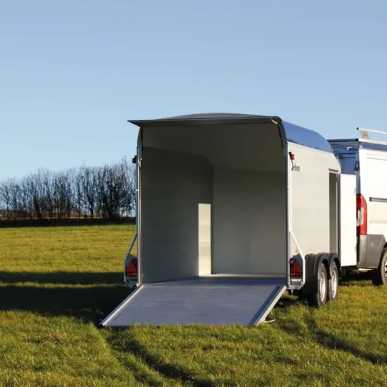 Kofferanhänger Debon Roadster 700 Aluminium (2.600 kg Tandem-Koffer mit Pullman-2-Fahrwerk) – Bild 5