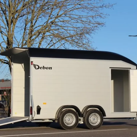 Kofferanhänger Debon Roadster 700 Aluminium (2.600 kg Tandem-Koffer mit Pullman-2-Fahrwerk) – Bild 7