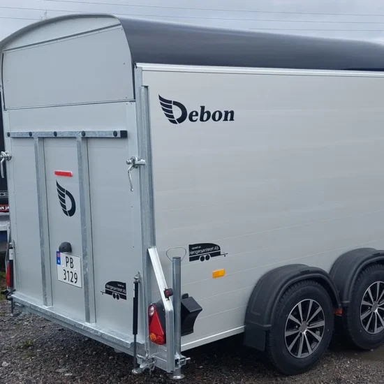 Anhänger Debon Roadster 700 - Kofferanhänger mit Auffahrklappe & Seitentür – Bild 8