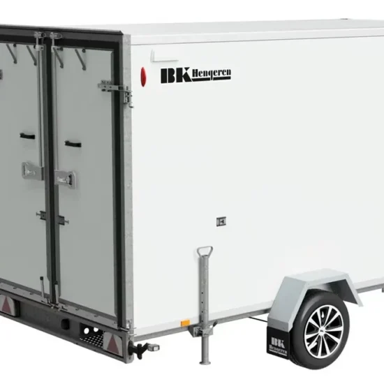 Kofferanhänger BK Hengeren PLC 1336 (1.300 kg Einachskoffer mit geraden Wabenwänden) – Bild 3