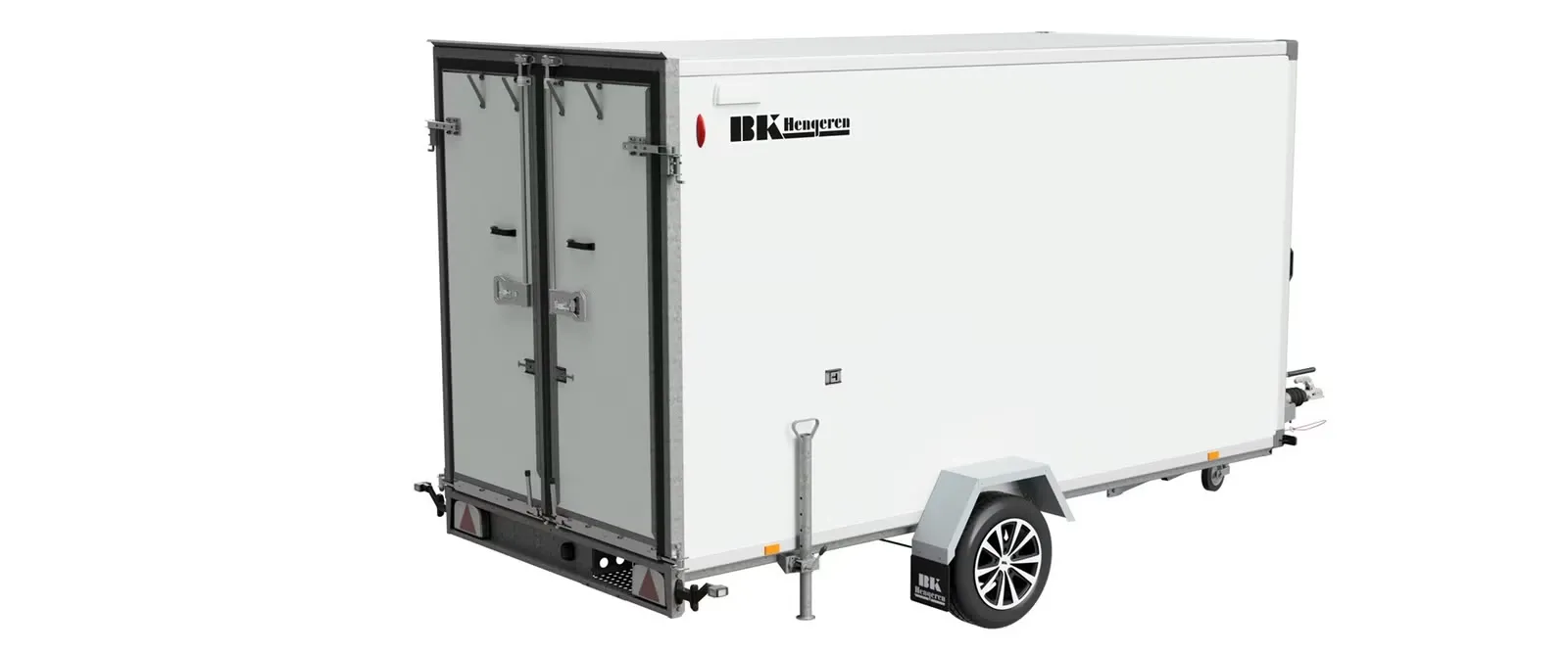 Kofferanhänger BK Hengeren PLC 1336 (1.300 kg Einachskoffer mit geraden Wabenwänden) – Bild 3
