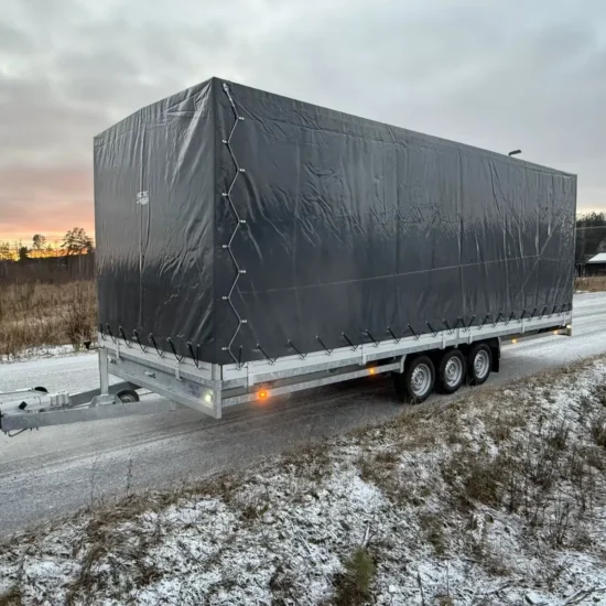 Anhänger Hulco MEDAX-3 3500 kg - Profi-Planenanhänger & Hochlader – Bild 3