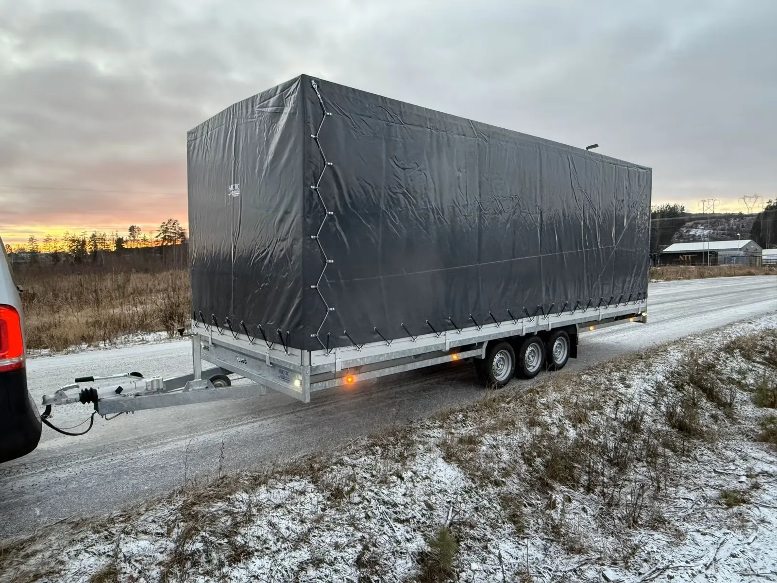 Anhänger Hulco MEDAX-3 3500 kg - Profi-Planenanhänger & Hochlader – Bild 3