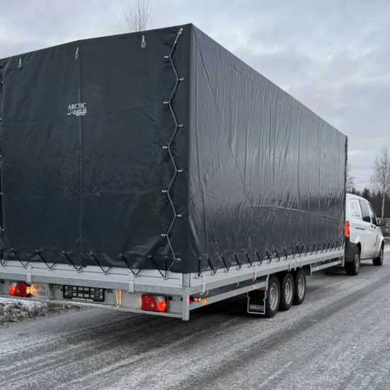 Anhänger Hulco MEDAX-3 3500 kg - Profi-Planenanhänger & Hochlader – Bild 4