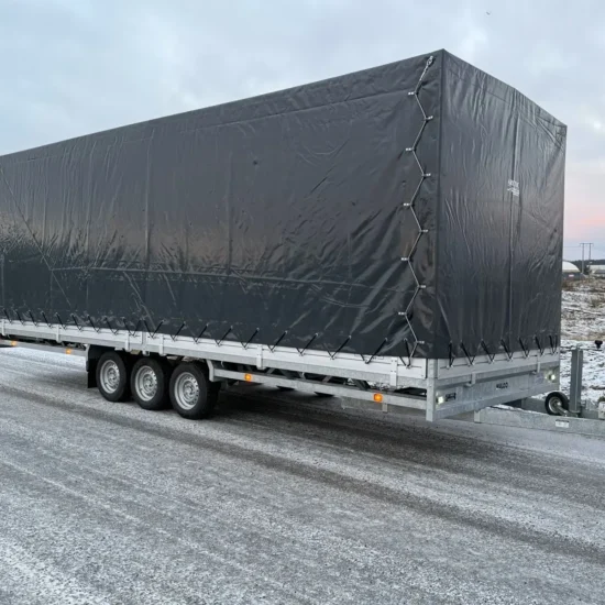 Anhänger Hulco MEDAX-3 3500 kg - Profi-Planenanhänger & Hochlader – Bild 1