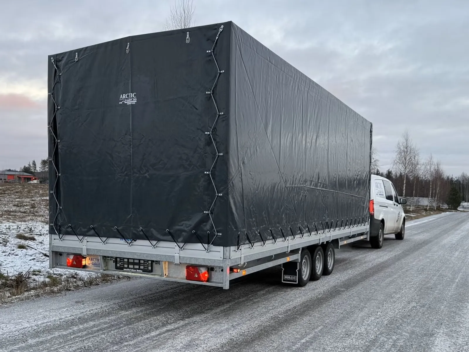 Anhänger Hulco MEDAX-3 3500 kg - Profi-Planenanhänger & Hochlader – Bild 4