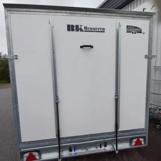 Kofferanhänger BK Hengeren PLC 2765 (2.700 kg Tandem-Koffer / Motorschlittenanhänger) – Bild 11