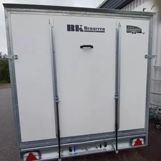 Kofferanhänger BK Hengeren PLC 2765 (2.700 kg Tandem-Koffer / Motorschlittenanhänger)