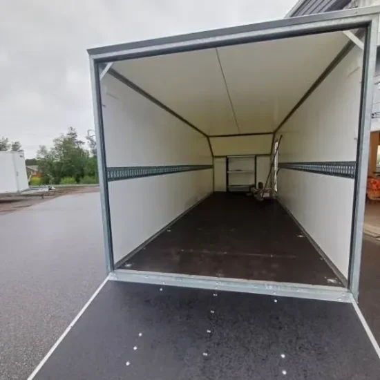 Kofferanhänger BK Hengeren PLC 2765 (2.700 kg Tandem-Koffer / Motorschlittenanhänger) – Bild 8