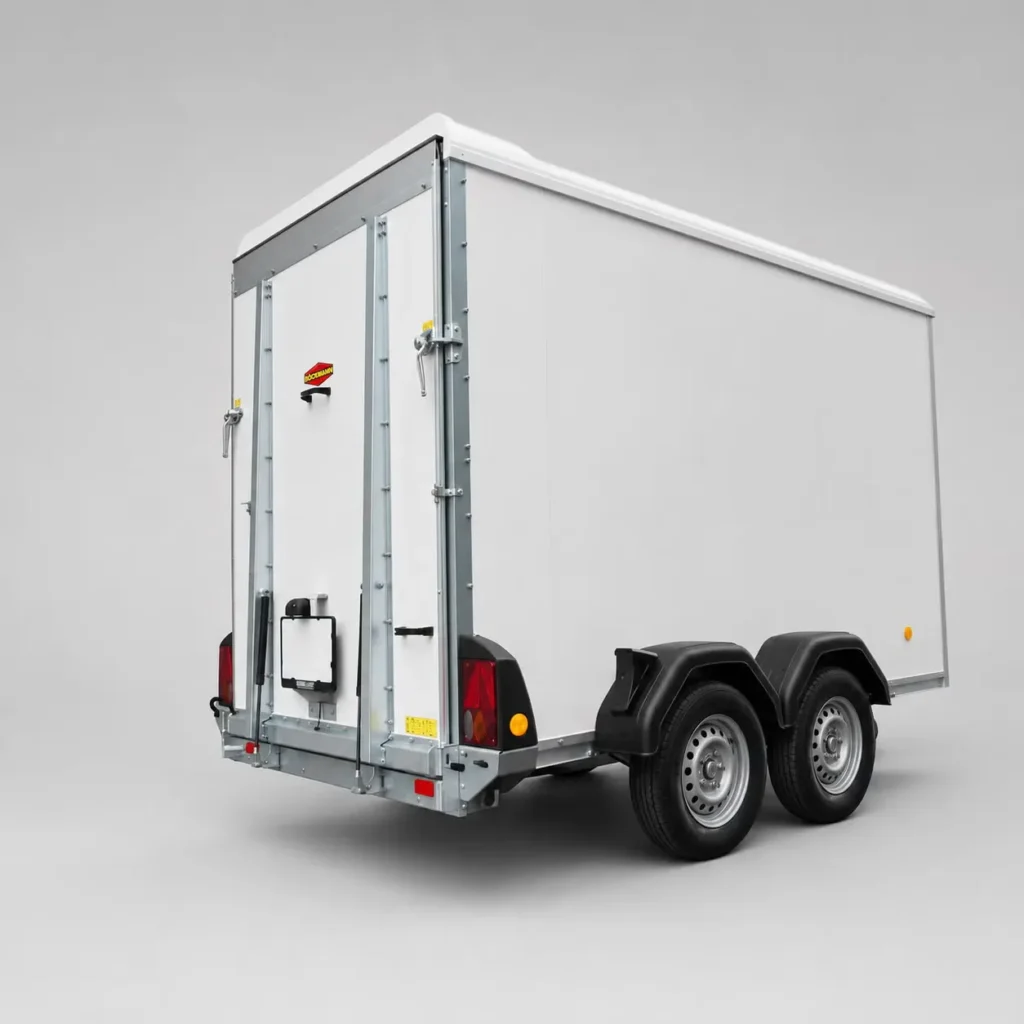 Kofferanhänger Böckmann KT 3015/20 MF (2.000 kg Tandem-Koffer mit Tür-/Rampensystem)
