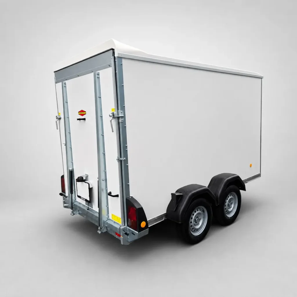 Kofferanhänger Böckmann KT 3015/20 MF (2.000 kg Tandem-Koffer mit Tür-/Rampensystem)
