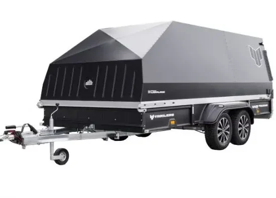 Anhänger 4P Touring 550TXI G2 (Grand Touring) - Premium-Schneemobil- & Transportanhänger – Bild 2