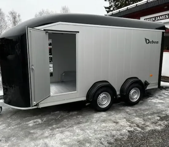 Debon Roadster 800 Kofferanhänger - Aluminium Seitentür Pullman2 100km/h 3500kg – Bild 3