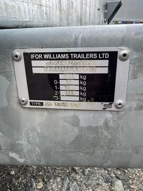Ifor Williams TA510G Viehanhänger - 3.74m Alu Transportanhänger 3500kg - Einachser/Tandem