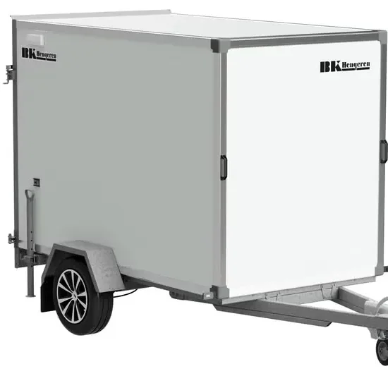B Khengeren PLC 1325 Kofferanhänger - 1300kg Gebremst Wabenplatte LED 14 Zoll M+S – Bild 4