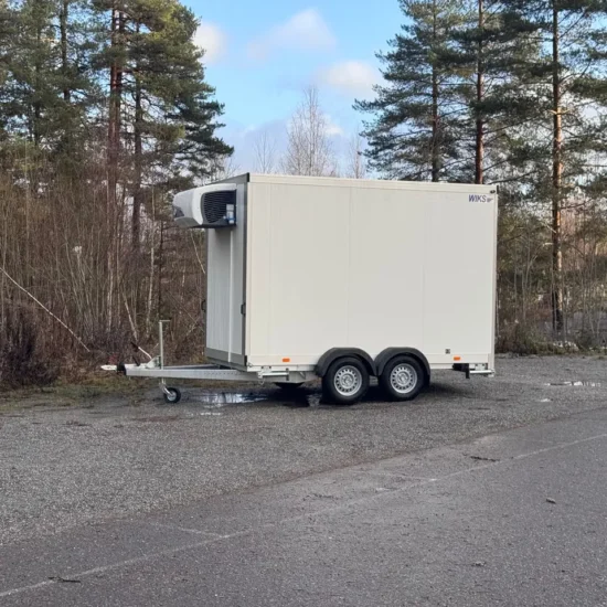 Wiks TK C 27.35 TKH Tiefkühlanhänger - 2700kg Kühlkoffer 80mm Isolation bis -20°C GOVI – Bild 1