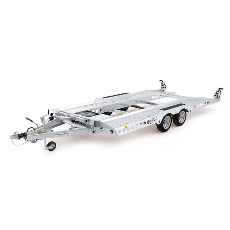 Anhänger Ifor Williams CT177 (mit LED-Beleuchtung) - Profi-Autotransporter