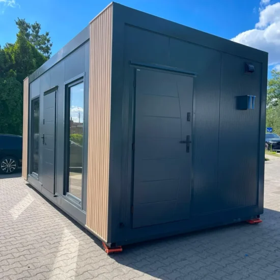 Modulhaus - Bürocontainer 3x6m - TEK17 Isolation - Vollverglast - Klima - Elektro - Hörmann Tür - Neu – Bild 17