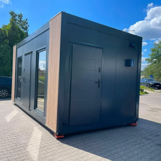 Modulhaus - Bürocontainer 3x6m - TEK17 Isolation - Vollverglast - Klima - Elektro - Hörmann Tür - Neu – Bild 9