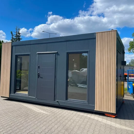 Modulhaus - Bürocontainer 3x6m - TEK17 Isolation - Vollverglast - Klima - Elektro - Hörmann Tür - Neu – Bild 11