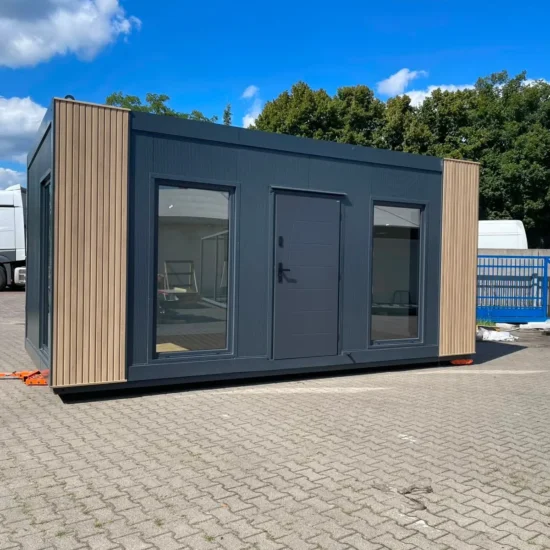 Modulhaus - Bürocontainer 3x6m - TEK17 Isolation - Vollverglast - Klima - Elektro - Hörmann Tür - Neu – Bild 18