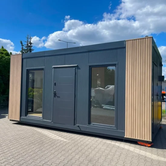 Modulhaus - Bürocontainer 3x6m - TEK17 Isolation - Vollverglast - Klima - Elektro - Hörmann Tür - Neu – Bild 8