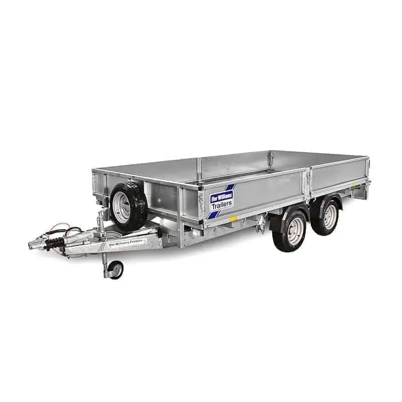 Anhänger Ifor Williams LM146 - Profi-Pritschenhochlader
