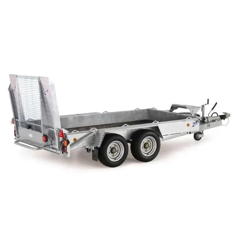Anhänger Ifor Williams GH1054 - Profi-Baumaschinentransporter