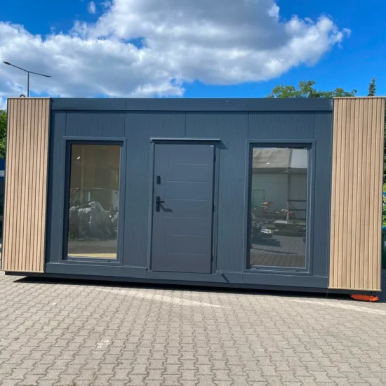Modulhaus - Bürocontainer 3x6m - TEK17 Isolation - Vollverglast - Klima - Elektro - Hörmann Tür - Neu – Bild 7