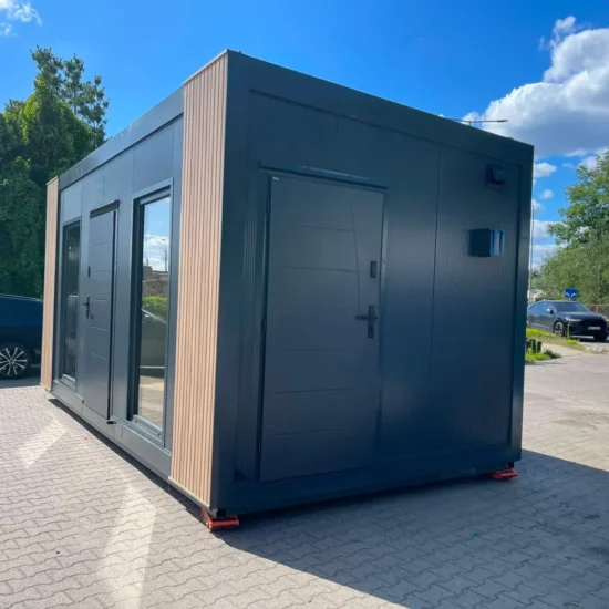 Modulhaus - Bürocontainer 3x6m - TEK17 Isolation - Vollverglast - Klima - Elektro - Hörmann Tür - Neu – Bild 4