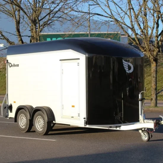 Anhänger Debon Roadster 700 - Vollaluminium-Kofferanhänger mit Auffahrklappe & Seitentür – Bild 5