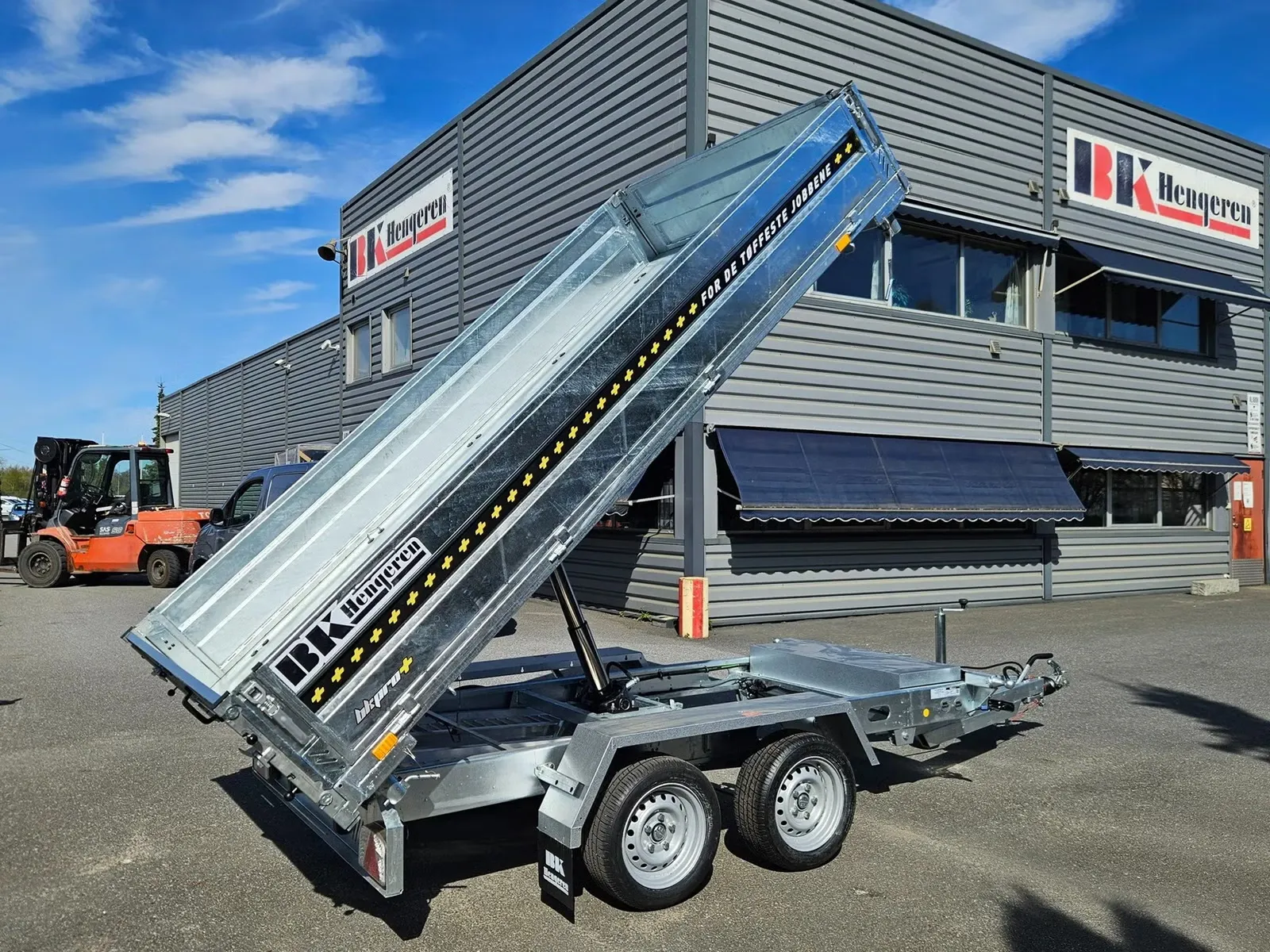 Anhänger BK T 3532B - Profi-Dreiseitenkipper – Bild 1