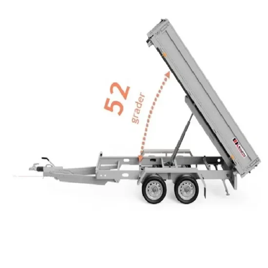 Anhänger BK T 3532B - Profi-Dreiseitenkipper – Bild 6