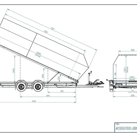 Anhänger Respo 3500V661T251-A (Plattform- & Autotransporter mit Alu-Haube) – Bild 8