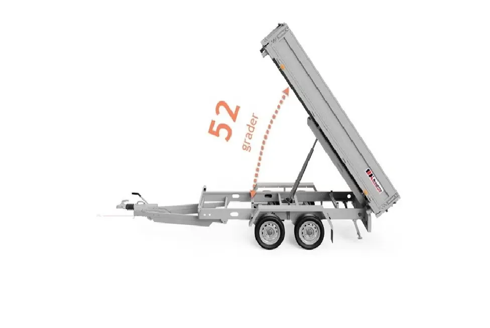 Anhänger BK T 2732B - Profi-Dreiseitenkipper