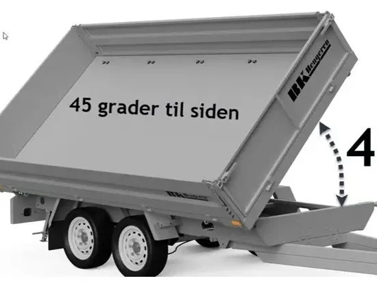 Anhänger BK T 2732B - Profi-Dreiseitenkipper – Bild 5