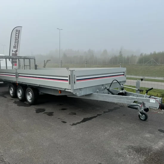 Anhänger BK PHN 3555TTA - Profi-Plateauanhänger / Autotransporter (Tridem) – Bild 2