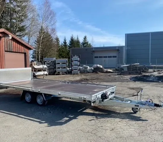 Anhänger Brenderup 65203500 - Baumaschinen- & Fahrzeugtransporter (Absenker / Kippbar) – Bild 8