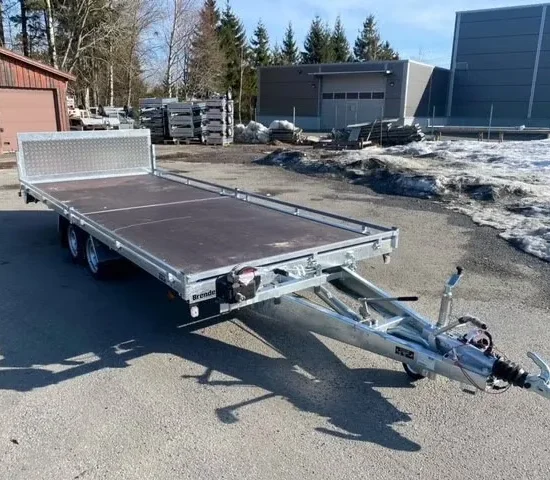 Anhänger Brenderup 65203500 - Baumaschinen- & Fahrzeugtransporter (Absenker / Kippbar) – Bild 1