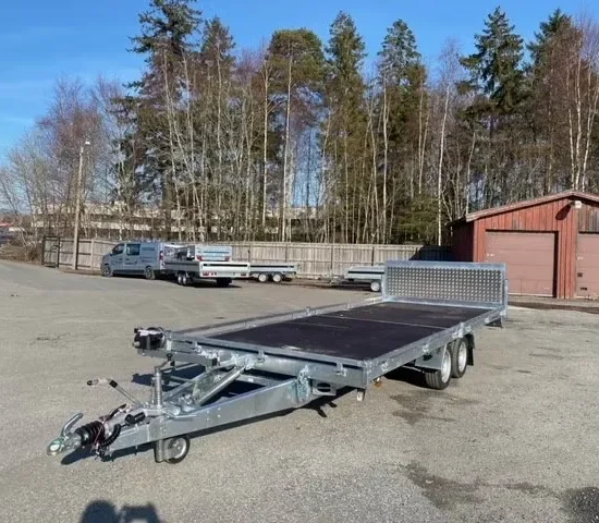 Anhänger Brenderup 65203500 - Baumaschinen- & Fahrzeugtransporter (Absenker / Kippbar) – Bild 2