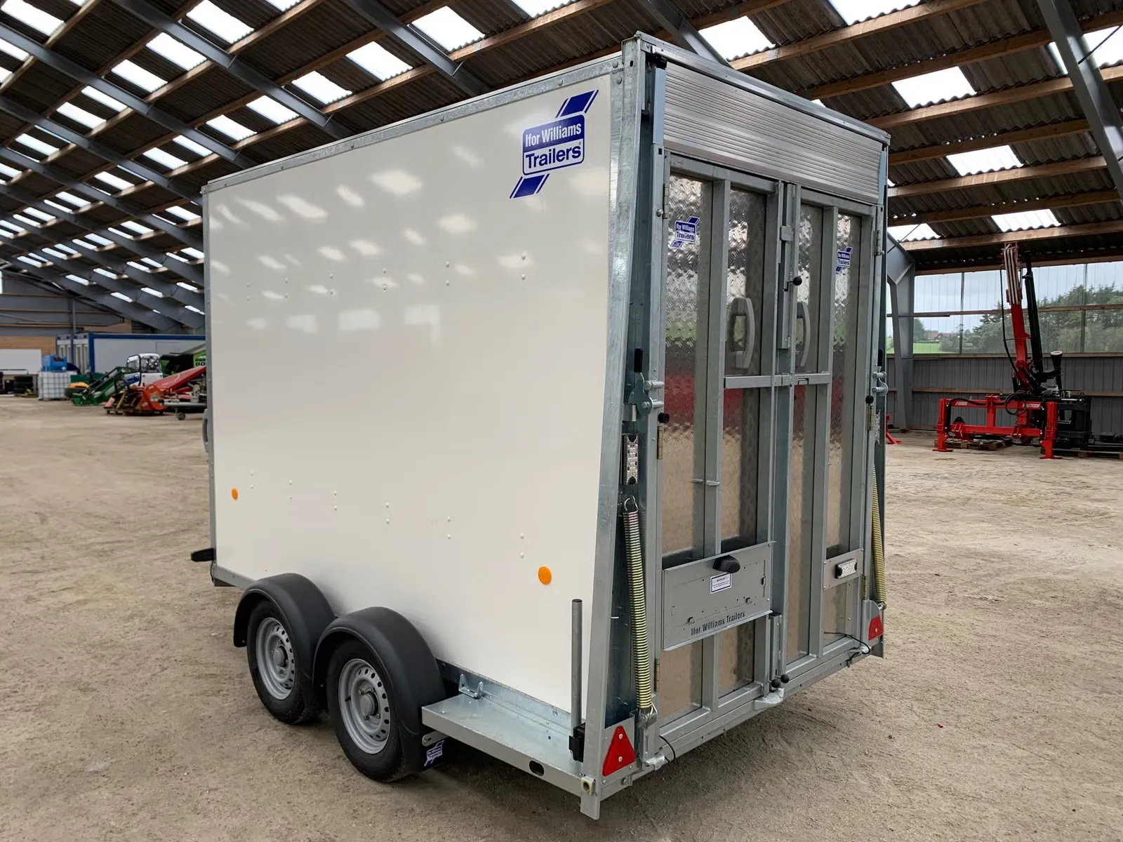 Anhänger Ifor Williams BV105 7' (2,14 m Innenhöhe) - Profi-Kofferanhänger – Bild 5