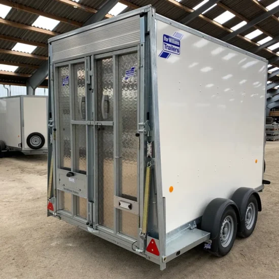Anhänger Ifor Williams BV105 7' (2,14 m Innenhöhe) - Profi-Kofferanhänger – Bild 7