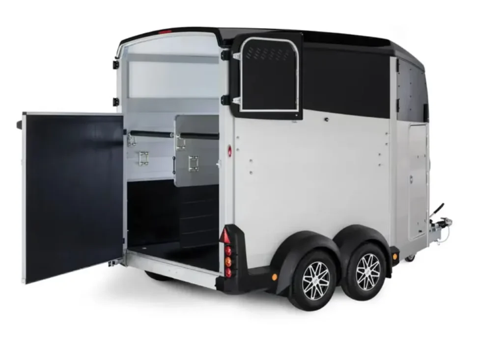 Pferdeanhänger Ifor Williams HBX511 - Premium-Aluminium-Pferdetransporter (2 Pferde)