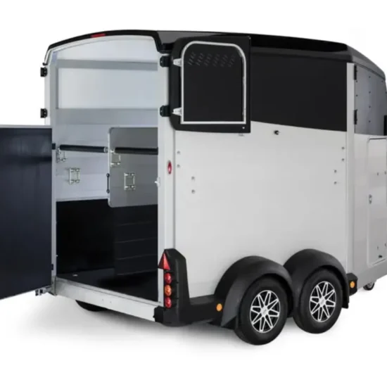 Pferdeanhänger Ifor Williams HBX511 - Premium-Aluminium-Pferdetransporter (2 Pferde) – Bild 1