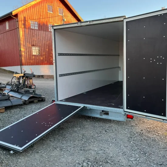 Anhänger F2750 - Kofferanhänger mit 5 m Ladefläche (20 m³) – Bild 4