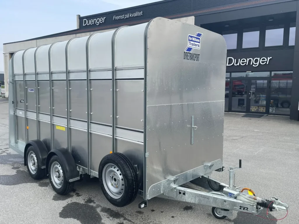 Viehanhänger Ifor Williams TA510 14×7 (Doppelstock / EasyLoad)