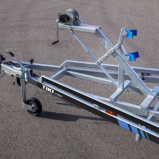 Anhänger Tiki BP3500-DRB Professional - Schwerlast-Bootsanhänger – Bild 3