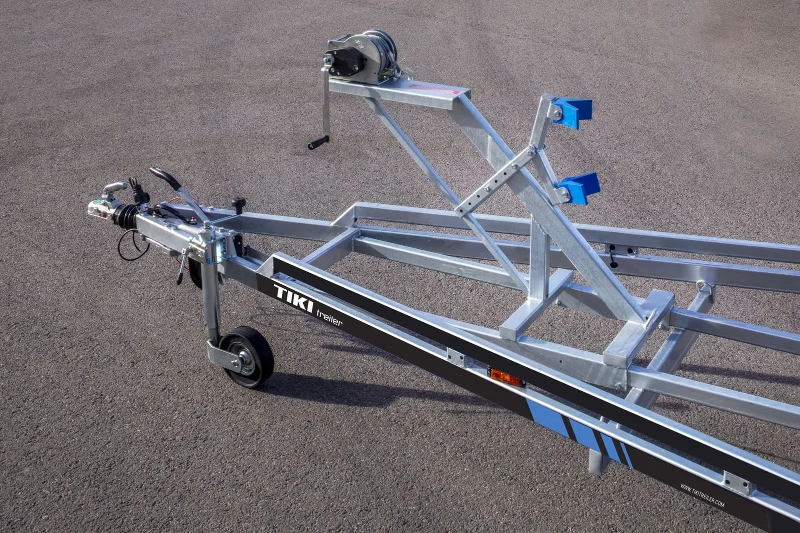 Anhänger Tiki BP3500-DRB Professional - Schwerlast-Bootsanhänger – Bild 3