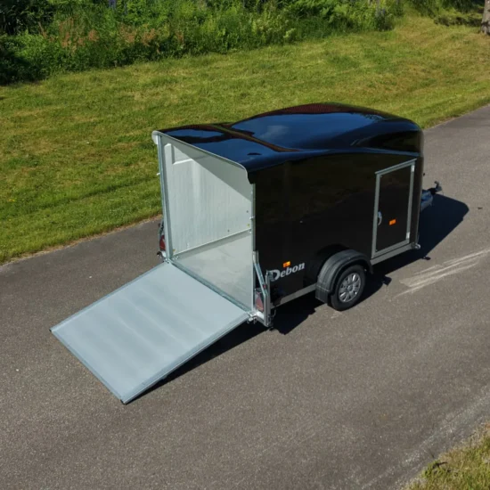 Anhänger Debon Cargo XL (mit Seitentür) - Aerodynamischer Polyester-Kofferanhänger – Bild 5